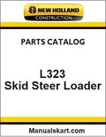 New Holland L323 Skid Steer Loader Pdf Parts Catalog Manual Download (Tier 3 Row)