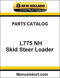 New Holland L775 NH Skid Steer Loader Pdf Parts Catalog Manual Download