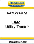 New Holland LB60 Utility Tractor Pdf Parts Catalog Manual