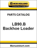New Holland LB90.B Backhoe Loader Pdf Parts Manual