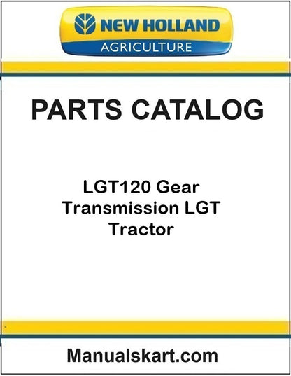 New Holland LGT120 12HP Tractor Pdf Parts Catalog Manual