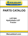 New Holland LGT18H 18HP LGT Tractor Pdf Parts Catalog Manual