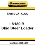 New Holland LS180.B Skid Steer Loader Pdf Parts Catalog Manual Download