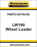 New Holland LW190 Wheel Loader Pdf Parts Manual