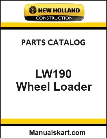 New Holland LW190 Wheel Loader Pdf Parts Manual