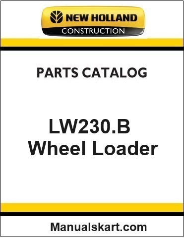 New Holland LW230.B Wheel Loader Pdf Parts Catalog Manual Download