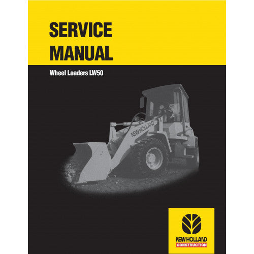 New Holland LW50 Wheel Loader Pdf Repair Service Manual (p. Nb. 73179329)