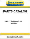 New Holland MC22 Commercial Mower Pdf Parts Catalog Manual