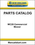 New Holland MC28 Commercial Mower Pdf Parts Catalog Manual