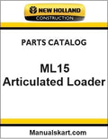 New Holland ML15 Small Articulated Loader Pdf Parts Manual