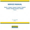 New Holland PL6011, PL6013, PL6015, PL6017, PL6019, PL6024, PL6028, PL6032, PL6036 Planter Pdf Repair Service Manual (p. Nb. 73383738)