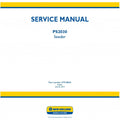 New Holland PS2030 Seeder Standard Pdf Repair Service Manual (p. Nb. 47918064)