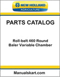 New Holland Roll-belt 460 Round Baler Pdf Parts Catalog Manual