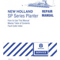 New Holland SP Series SP280, SP380, SP480, SP580 Planter Pdf Repair Service Manual (p. Nb. 87057742)