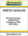 New Holland SP410F Guardian 1600GA PLM Intelligence Pdf Parts Catalog Manual TIER 4B (FINAL)