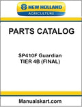 New Holland SP410F Guardian Pdf Parts Catalog Manual TIER 4B (FINAL)