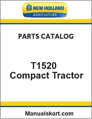 New Holland T1520 Compact Tractor Pdf Parts Catalog Manual