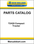 New Holland T2420 Compact Tractor Pdf Parts Catalog Manual