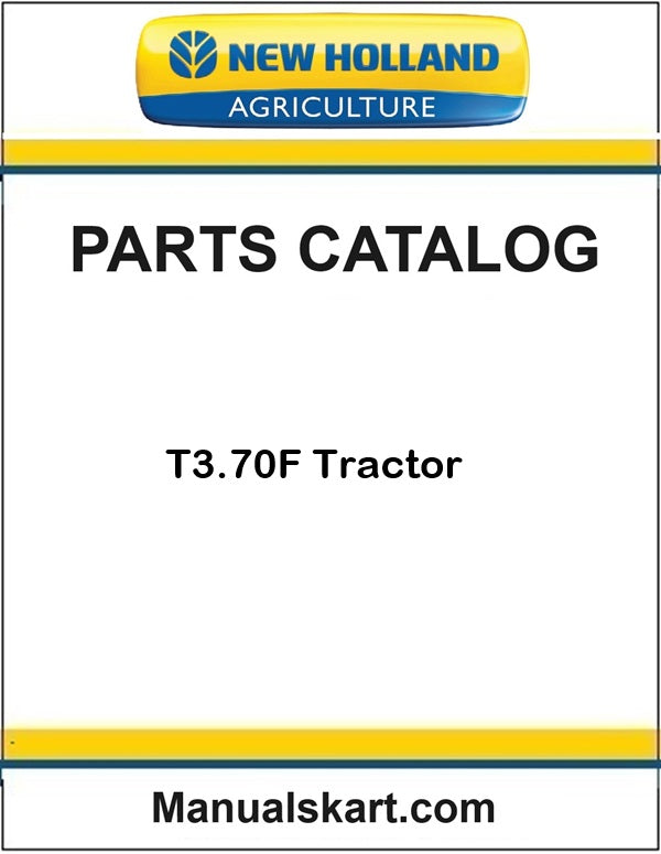 New Holland T3.70F Tractor Pdf Parts Catalog Manual