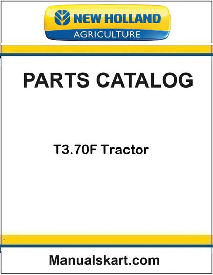 New Holland T3.70F Tractor Pdf Parts Catalog Manual