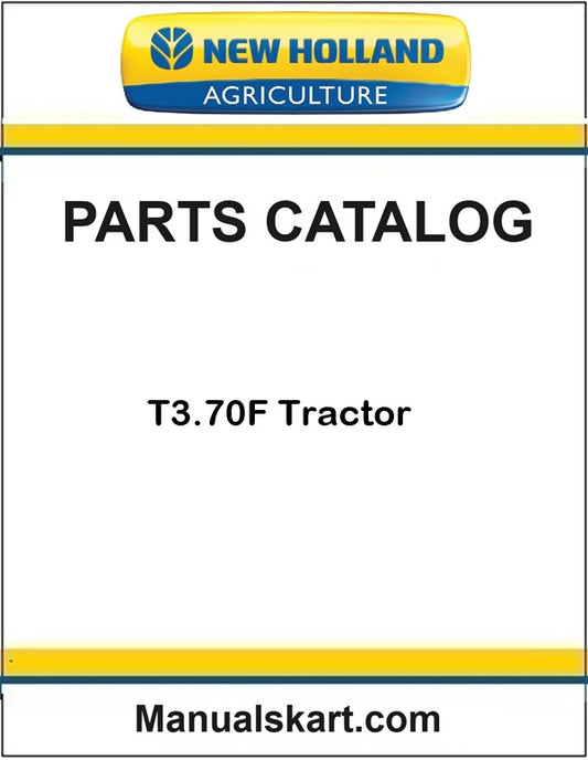New Holland T3.70F Tractor Pdf Parts Catalog Manual