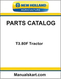 New Holland T3.80F Tractor Pdf Parts Catalog Manual