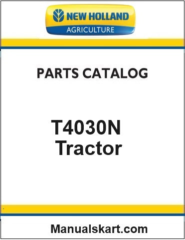 New Holland T4030N Tractor Pdf Parts Catalog Manual