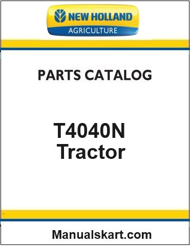 New Holland T4040N Tractor Pdf Parts Catalog Manual