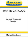 New Holland T4.100FS Special Tractor Pdf Parts Catalog Manual
