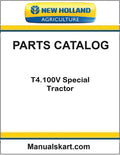 New Holland T4.100V Special Tractor Pdf Parts Catalog Manual