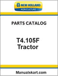 New Holland T4.105F Tractor Pdf Parts Manual (Tier 3)