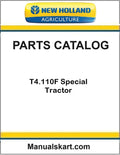 New Holland T4.110F Special Tractor Pdf Parts Catalog Manual
