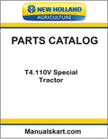 New Holland T4.110V Special Tractor Pdf Parts Catalog Manual