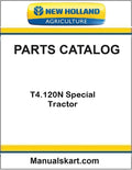 New Holland T4.120N Special Tractor Pdf Parts Catalog Manual