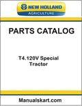 New Holland T4.120V Special Tractor Pdf Parts Catalog Manual