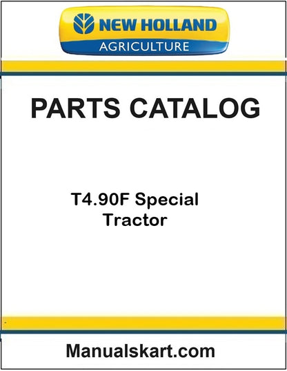 New Holland T4.90F Special Tractor Pdf Parts Catalog Manual