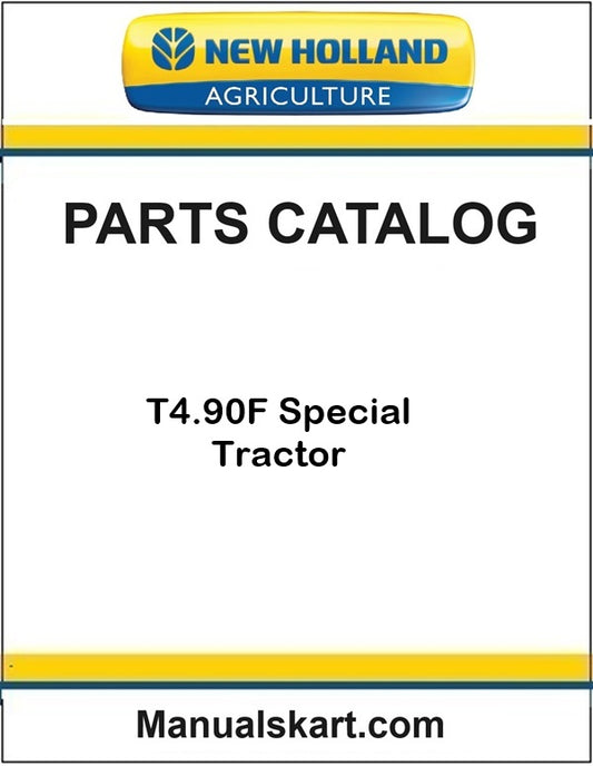 New Holland T4.90F Special Tractor Pdf Parts Catalog Manual