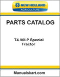 New Holland T4.90LP Special Tractor Pdf Parts Catalog Manual