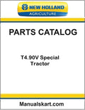 New Holland T4.90V Special Tractor Pdf Parts Catalog Manual