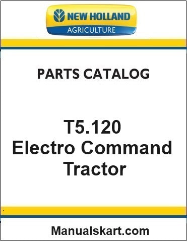 New Holland T5.120 Electro Command Tractor Pdf Parts Catalog Manual