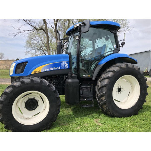 New Holland T6030, T6050, T6070, T6080, T6090 Power Command & Range Command Tractor Pdf Repair Service Manual Na (p. Nb. 87727160bna)