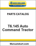 New Holland T6.145 Auto Command Tractor Pdf Parts Catalog Manual