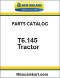 New Holland T6.145 Tractor Pdf Parts Manual