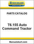 New Holland T6.155 Auto Command Tractor Pdf Parts Catalog Manual