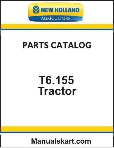 New Holland T6.155 Electro Command Tractor Pdf Parts Catalog Manual (Stage V)