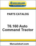 New Holland T6.160 Auto Command Tractor Pdf Parts Catalog Manual
