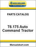 New Holland T6.175 Auto Command Tractor Pdf Parts Catalog Manual
