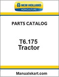 New Holland T6.175 Tractor Pdf Parts Catalog Manual (TIER 4)