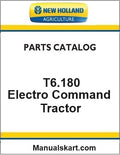 New Holland T6.180 Electro Command Tractor Pdf Parts Catalog Manual