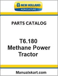 New Holland T6.180 Methane Power Tractor Pdf Parts Catalog Manual